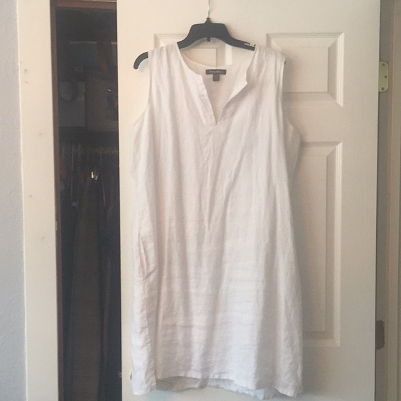 tommy bahama white linen dress